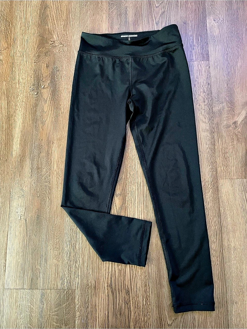 Amazon Essentials Active Leggings Black Girls Size M 8